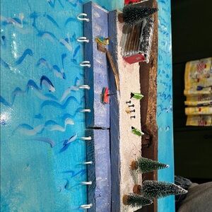 Winter Wonderland Wall Art. Key holder ….THIS IS $50 FRIM